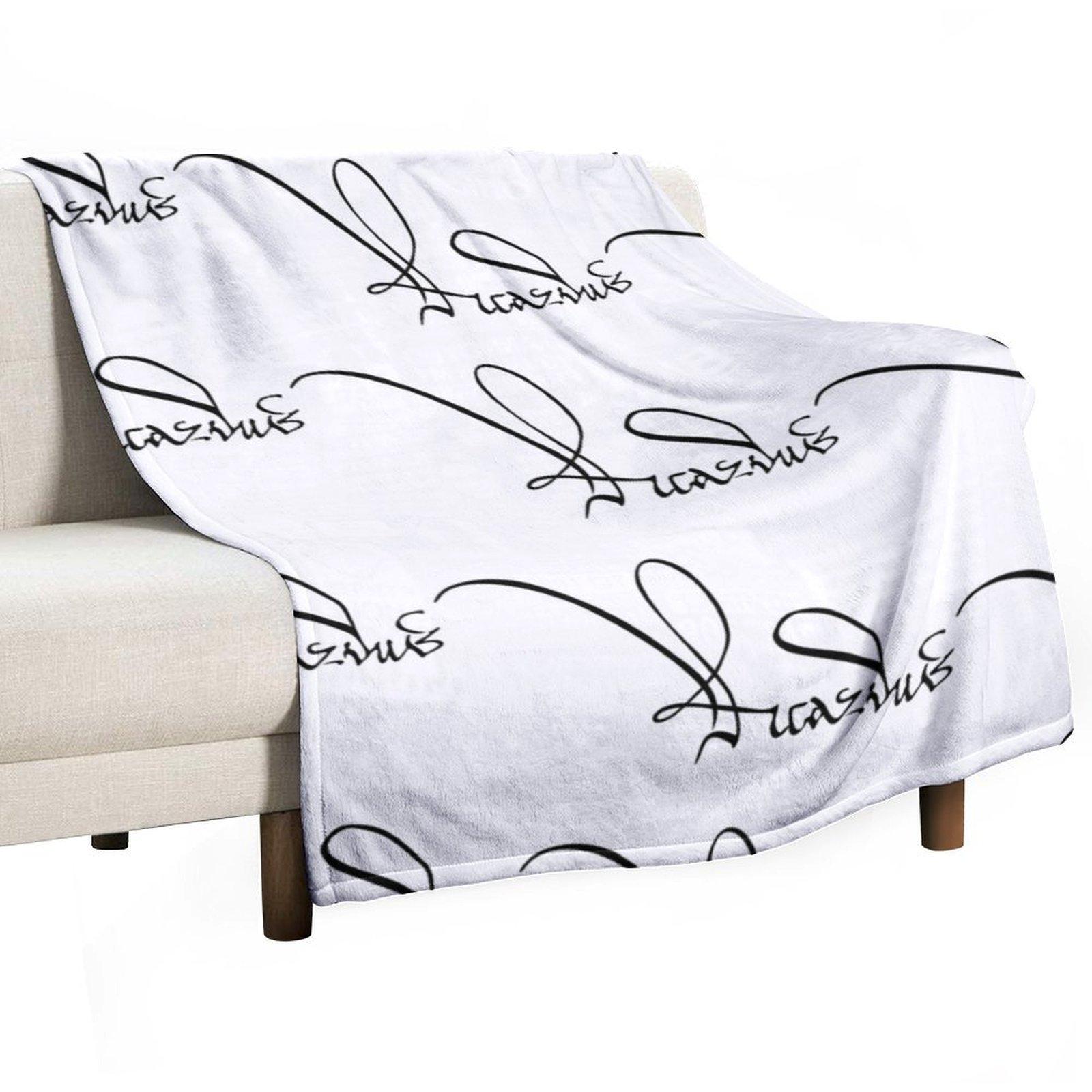 Signature of Richard III of England Throw Blanket Luxury Bed linens cosplay anime decorative Blankets 30x40in