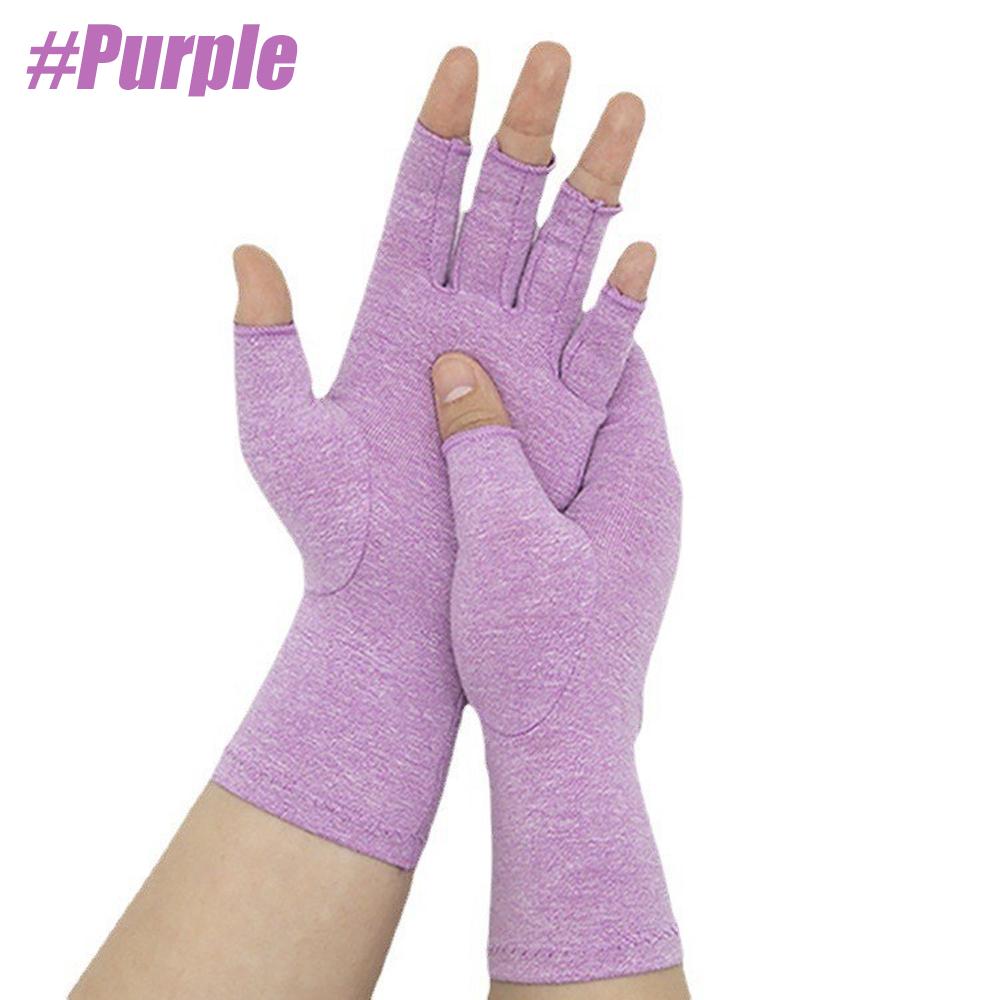 Arthritis Kompressionshandschuhe lindern Schmerzen bei rheumatoider Arthritis, RSI, Karpaltunnelsyndrom, fingerlose Handschuhe zum Tippen am Computer & für die tägliche Arbeit