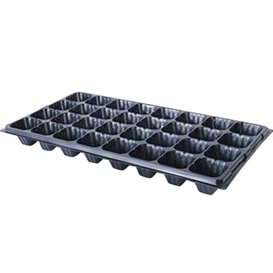Large Capacity Sturdy Plant Grow Tray Plastic Practical Multi-purpose Planting Pot for Home