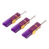 3 Pcs Seam Rippers 180 Degree Rotation Folding Purple Thread Rippers for Household Sewing DIY Crafts