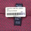 Pristine HERMES Tie Cravat Chaine d'Ancre Pattern Silk Mens 5261 Used