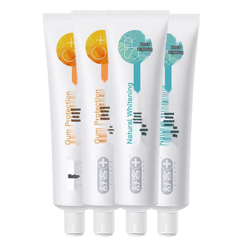 Shuke Whitening & Gum Protection Toothpaste Set 4x120g
