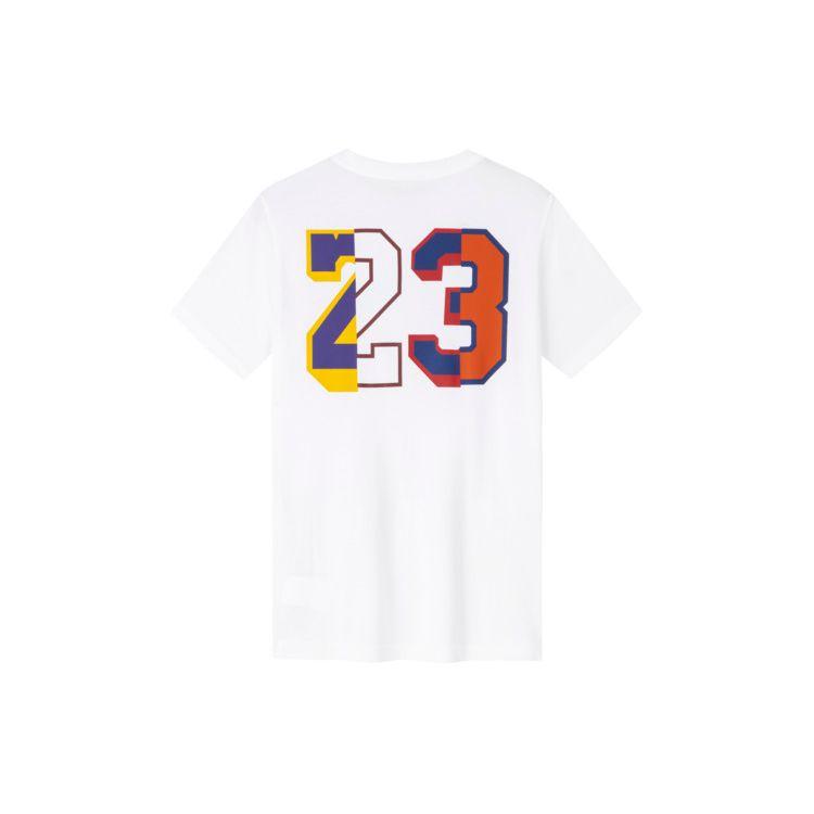 Jordan Round Neck Letter Short Sleeve T-Shirt Kids Tops White JD2132112GS-001
