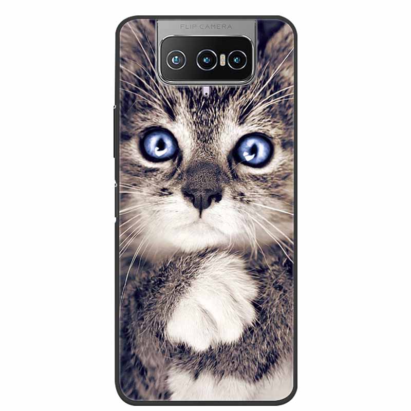 For Asus Zenfone 8 Flip Case Star Soft TPU Silicone Phone Case For Zenfone8 Flip Zenfone 8 ZS590KS Back Cover