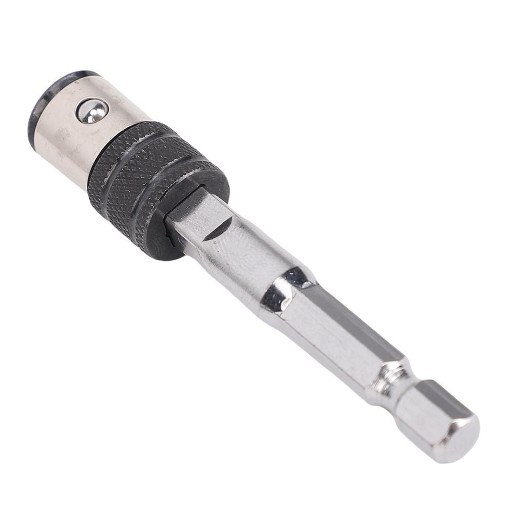 4 Pcs Hex Bit and Socket Adapter 2 in 1 Design 1 4 Inch Shank Hex Bit Extension Holder and Square Socket Adapter