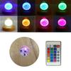Wooden LED Light Dispaly Base Crystal Glass Resin Art Ornament Wooden Night Lamp Base LED Light Display Base Home Decor