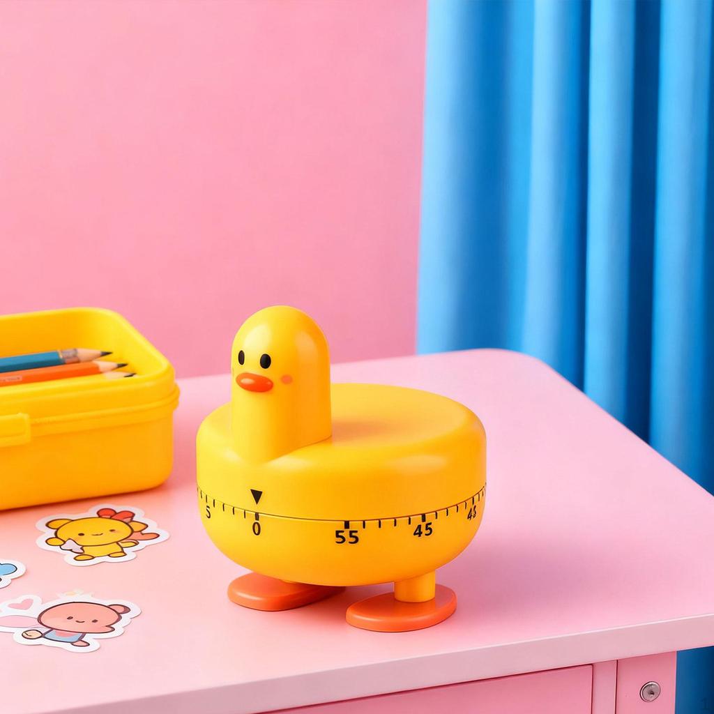 Kitchen Timer Wind Up Time Management 60 Minute Egg for Reading Sports Fitness Home