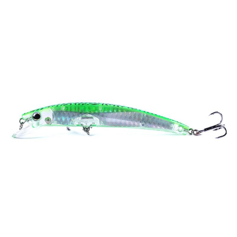 1PC New Lure Fishing Bait Laser Minnow Lure 12cm-14g Fishing Lure Bionic Fish Lure Minnow Hard Bait Fishing Tackle