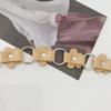 Versatile Vintage Women's Belt Floral Ethnic Leather Waist Rope Sweet Boho Dress Jeans Belt Spicy Girls