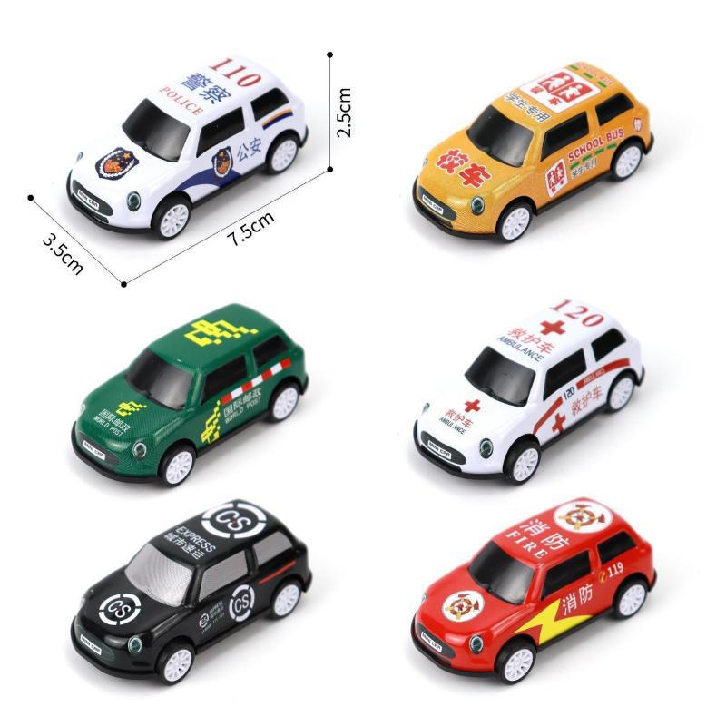 Children's Alloy Pull-Back Tin Car Model Toys