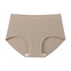 Traceless Large-size Underwear for Women, Fat Mm50kg, One-piece Mid-waist Briefs for Women, Comfortable and Breathable, European and American