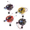 1 Set Light-Sensitive Mobile Robot DIY Kit Firefly DIY Parts Tail Breathing Light Fun Electronic Spare Parts