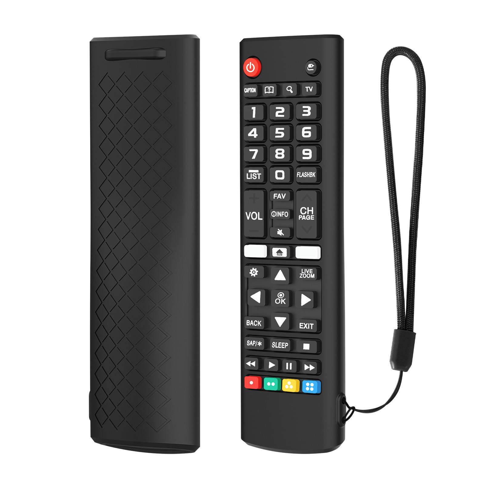 

Ударопрочный силиконовый защитный чехол для пульта дистанционного управления телевизора LG AKB75095307/AKB75375604/AKB74915305, противоударный чехол-держатель