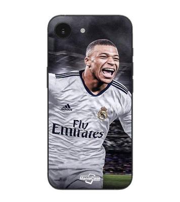 Coque Maniacase Pour Iphone 16E Kylian Mbappe Real Madrid Goal