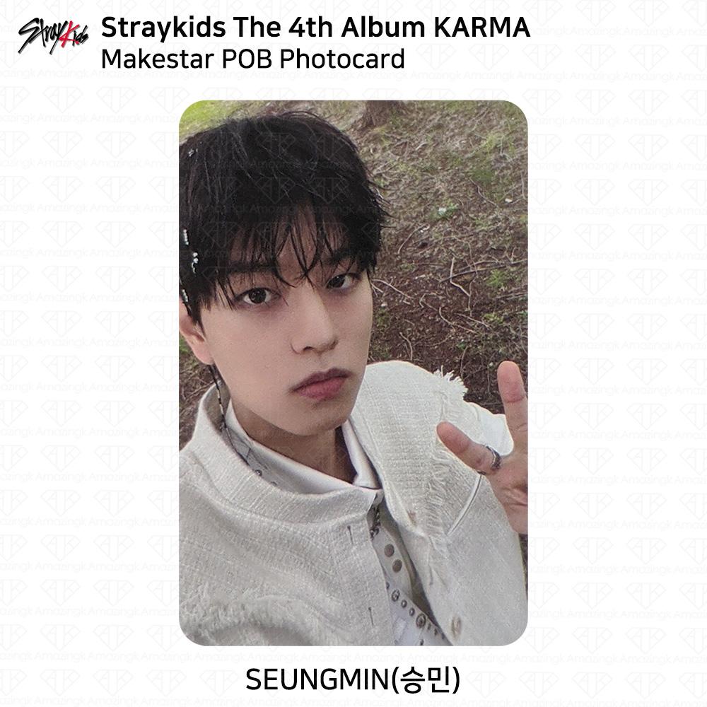 Stray Kids The 4th Album Karma Makestar POB Photocard KPOP K-POP SKZ
