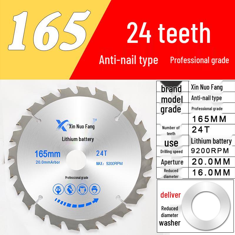 High-Speed Steel & Tungsten Circular Saw Blade for Wood & Aluminum, 4-10 Inch, Fits Hand Angle Grinders