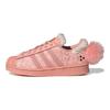 adidas Originals Melting Sadness X  Superstar Casual Durable Low-Top Kids Sneakers Kids Sneakers Orange Pink White ID9308