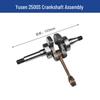 Yusen 2500S Chainsaw Parts: Cylinder, Brake, Pull Cord, Clutch, Air Filter, Carburetor.