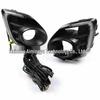 Mitsubishi Lancer 2016-2018 LED Fog Light Kit - Low-Profile To High-Profile Upgrade