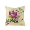 New Retro Flower Pillow Cover Polyester Home Pillow Living Room Sofa Cushion Cushion