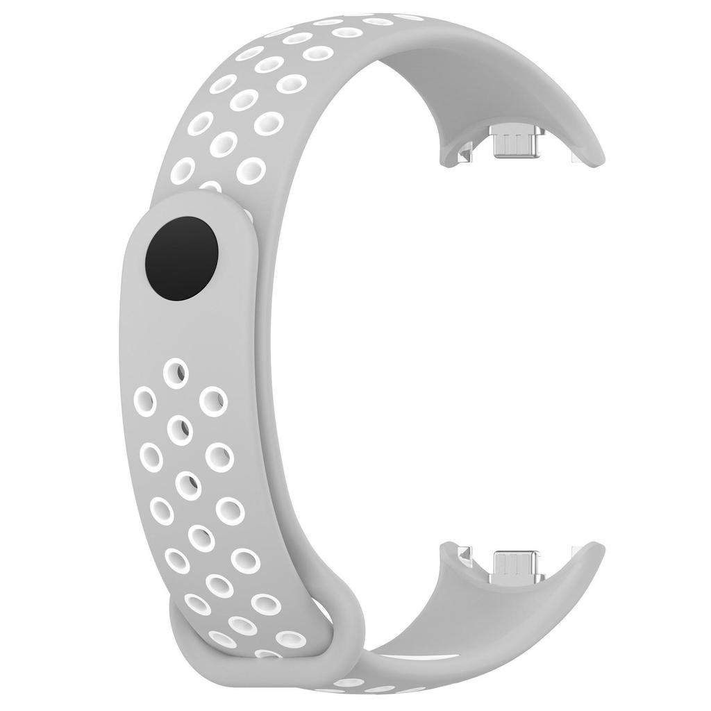 Two-Color Breathable Sports Strap for Xiaomi Mi Band 8/9 - Quick Release Bracelet