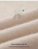 Women's Polo Collar Cashmere Cardigan - Elegant Lapel Sweater, Fashionable and Versatile Knit Top