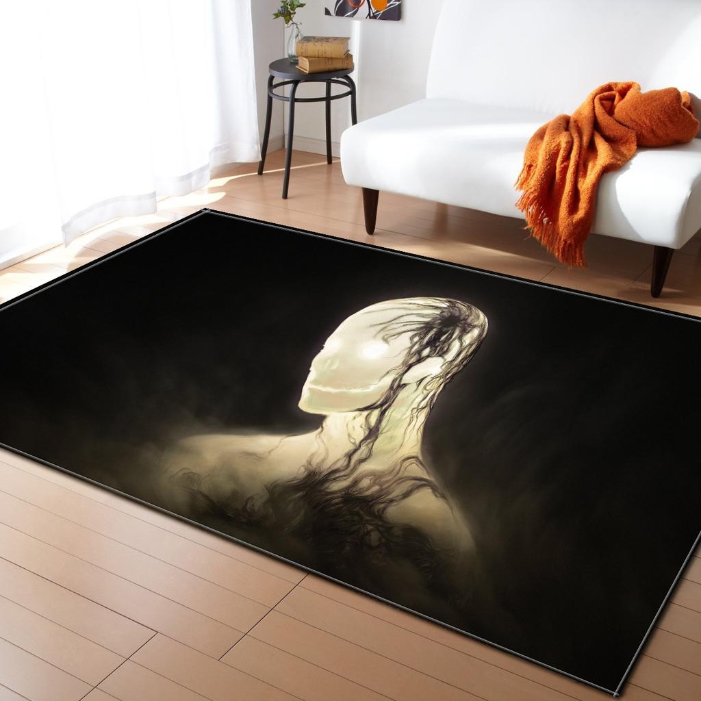Skull Living Room Carpet Bedroom Dining Room Floor Mat