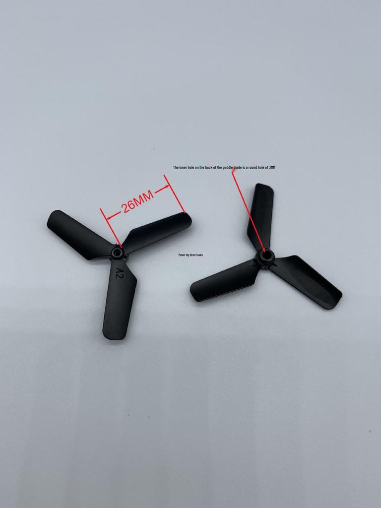 X Model 72 Fixed-Wing Quadcopter Drone Glider with Three-Blade Foam Propeller
