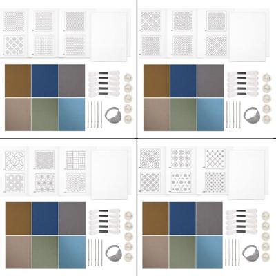 Embroidery Thread Needle Embroidery Pattern Transfer Paper Set for Craft Project Clothing Making