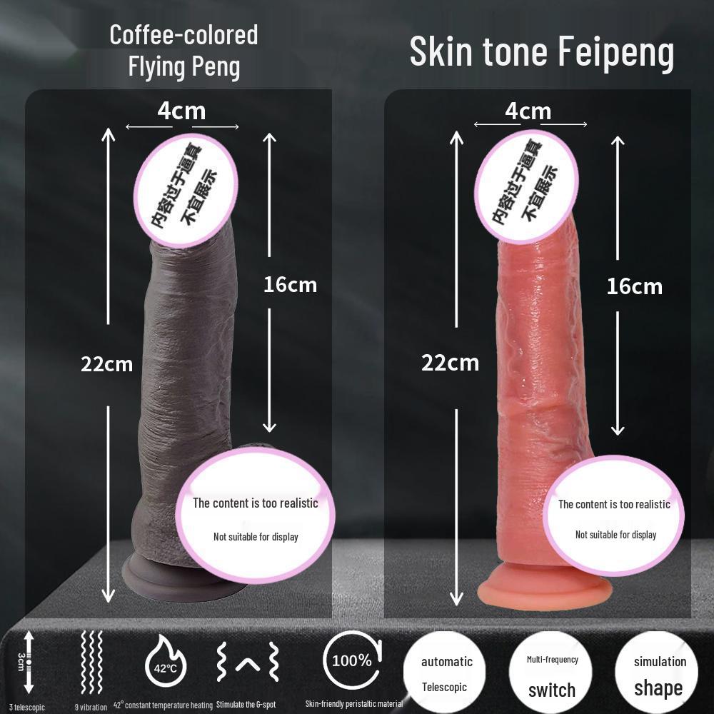 Silikonový automatický vkládací výsuvný realistický ženský masturbátor