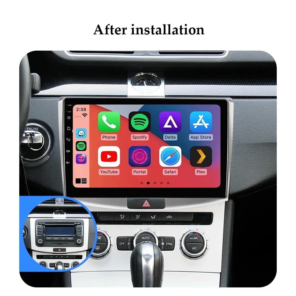 Android Car Radio GPS For Volkswagen Passat B6 B7 CC 2010-2015 GPS Navigation Multimedia Player BT Carplay Autoradio No 2din DVD