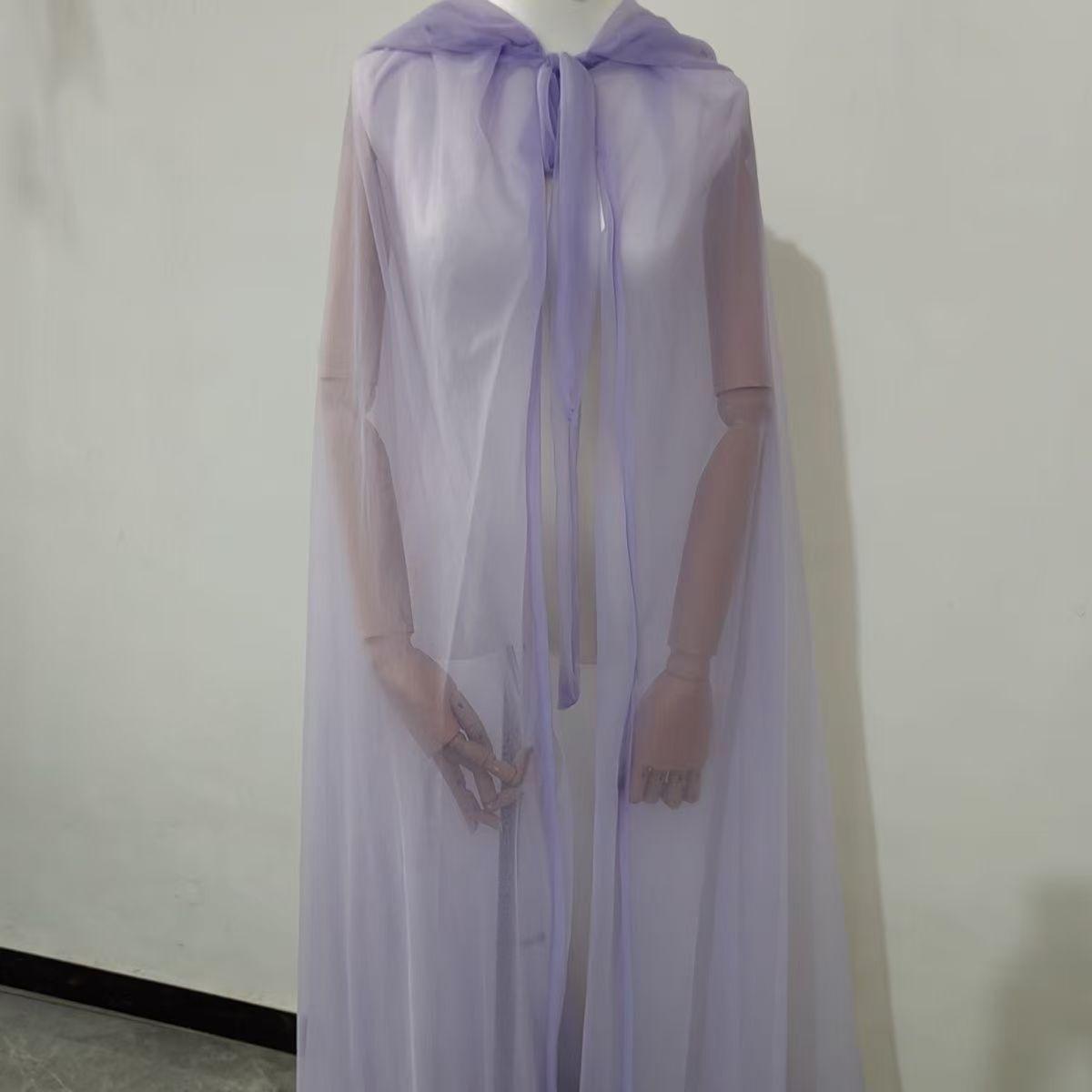 

Черная свадебная шаль плащ ведьмы для косплея на Хэллоуин накидка для игры костюм для вечеринки реквизит праздничный наряд костюм вампира 130CM