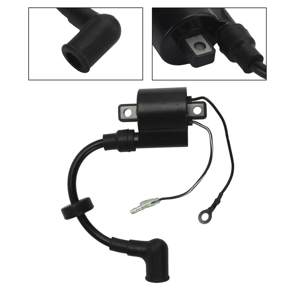 Ignition Coil Fit for Yamaha 25HP 25J ETOS/L 30HP 30D MHS/L MS/LH 6J8-85570