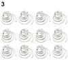12x Ślubne Ślubne Szpilki Do Włosów Rhinestone Skręty Cewka Kwiat Swirl Spirala Spinki do Włosów