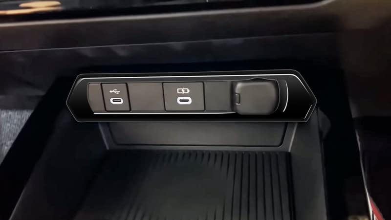 

TADOKAPATU Toyota New Prius 60 Series Cigarette Lighter Switch Panel Interior Panel ABS Resin