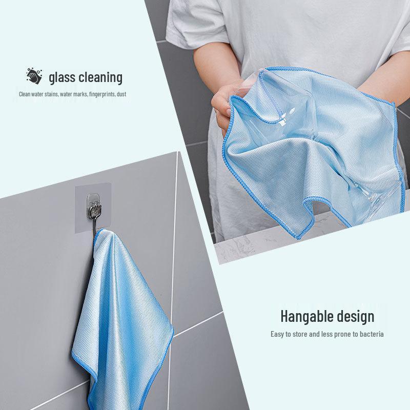 Multifunctional Thickened Glass & Kitchen Cleaning Cloth - Removes Water Marks