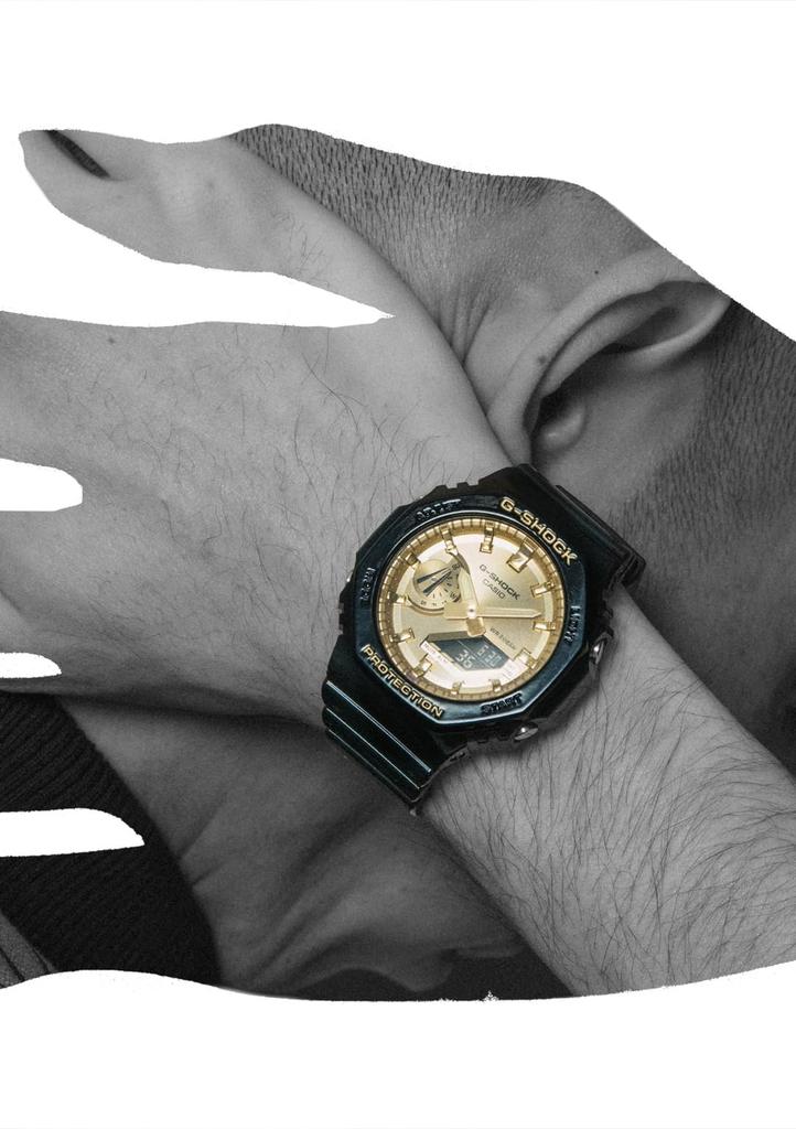 Casio Black Watch G-Shock GA-2100GB-1AJF Men's