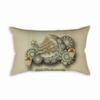 Moslem Home Decoration Eid Mubarak Ramadan Festival Mosuqe Doctrine Calligraphy Art Sofa Pillow Case Linen Cushion Cover