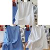 Minimalist White Cotton Knot Tank Top For Summer Casual Wear Women