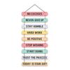 Decorative Motivational Quotes Printed Mdf Wooden Wall Hanging | Scenery | Gifts | Quote Decor | Paintings | Wall Art For Hall