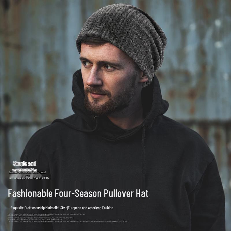 Breathable Thin Pullover Hats for Men & Women - Stylish, Soft Hats for Spring, Summer, and Autumn