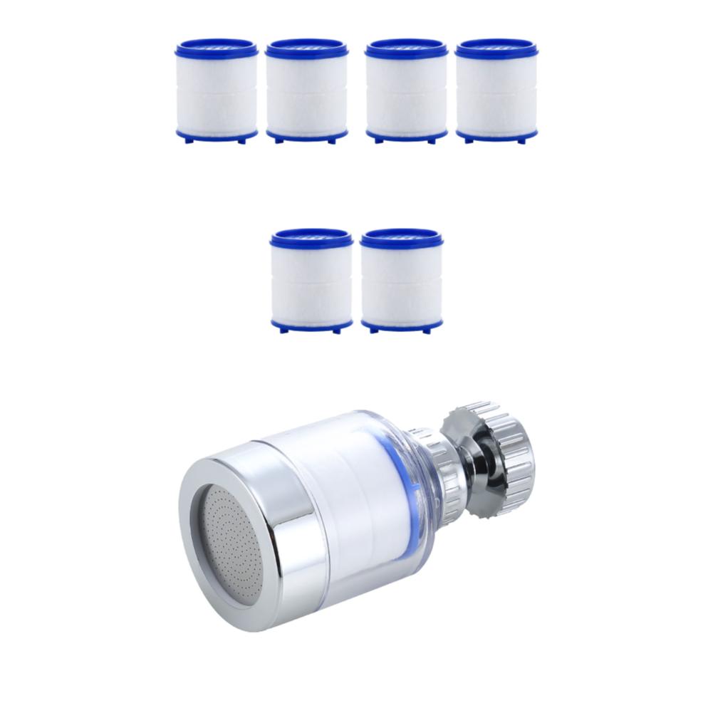 Wasserhahn Filterelemente Wasserreiniger Filtration Entfernt Chlor Schwerlast Metall Wasserhahn Adapter PP Baumwollfiltration Für Küche Badezimmer