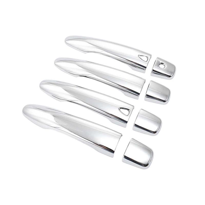 Cars Accessories Door Handle Cover For Renault Kadjar 2015-2018 Silver Car Decoration Styling Upgrade Modify A Car