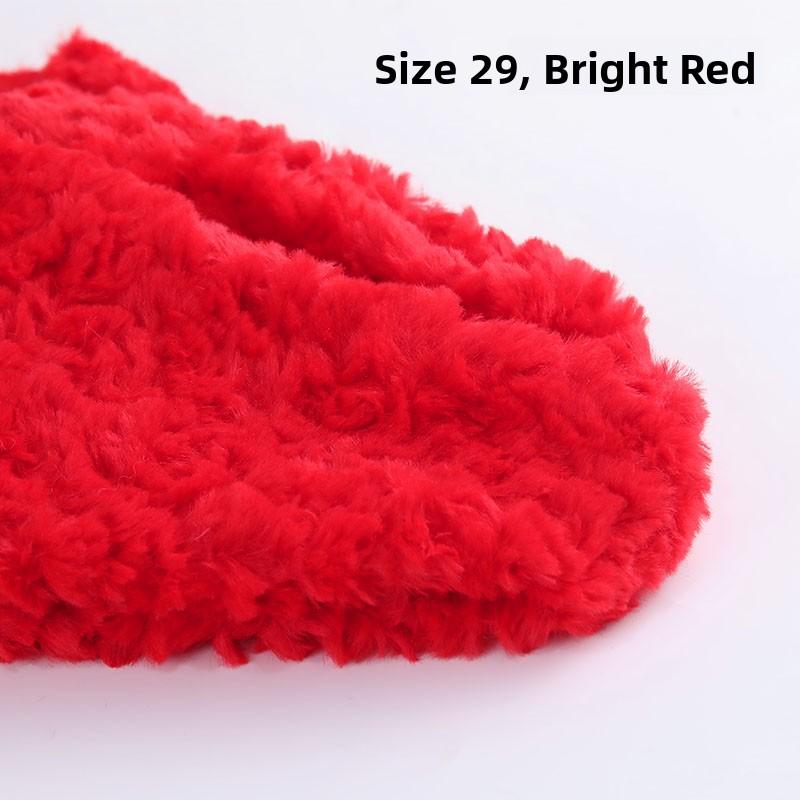 Thickened Rabbit Fur Brushed Cotton Doll DIY Fabric Rose Patterned Fur Collar Clothing Material Home Decor Sponge Pad Fabric