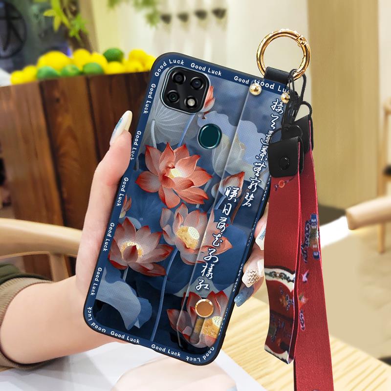 Stoßfest Schmutzabweisend Handyhülle Für ZTE Blade 20 Staubdicht Für Mama Silikon Handyhalter Ring Wasserdicht Langlebig