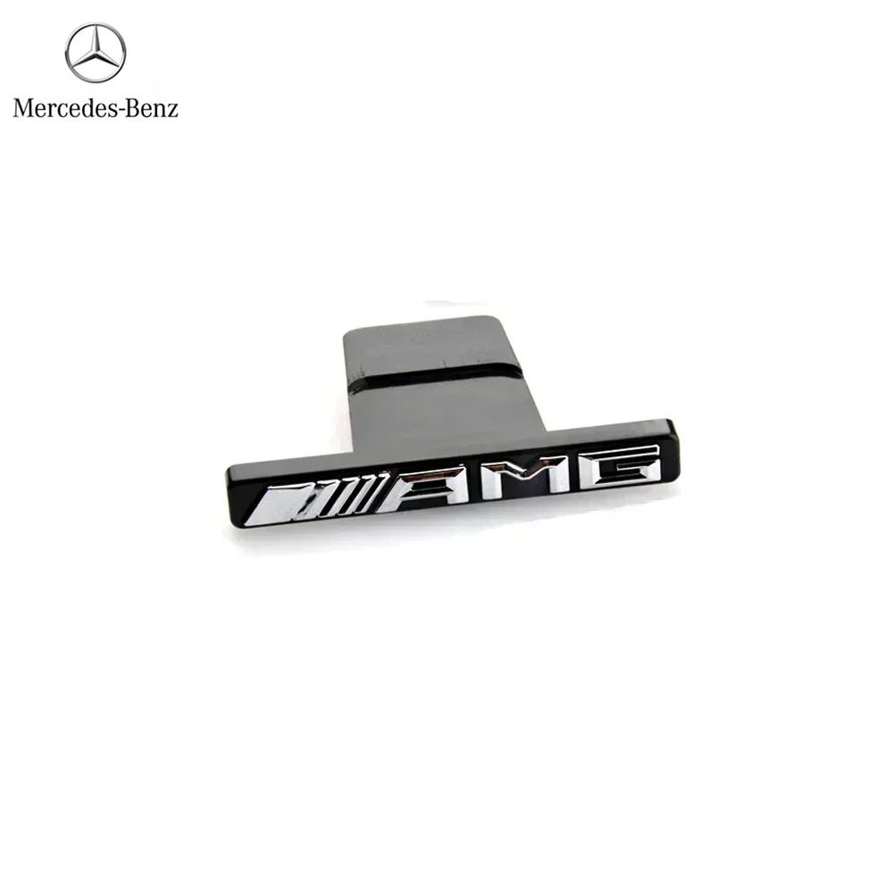 Emblema AMG 3D em ABS com o logotipo da Mercedes-Benz para a grade dianteira do Mercedes GLC Classe G W204 W205 W212 W213 GT. Acessórios em adesivo AMG.