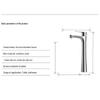 LANGZHIWEN 304 Stainless Steel Basin Faucet