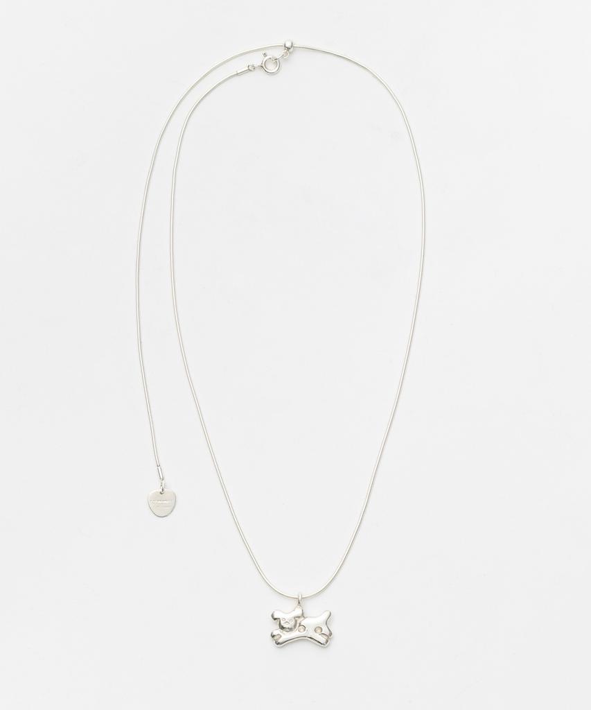 Sickfumedot 12 Zodiac Cookie Necklace - Silver Snake Chain