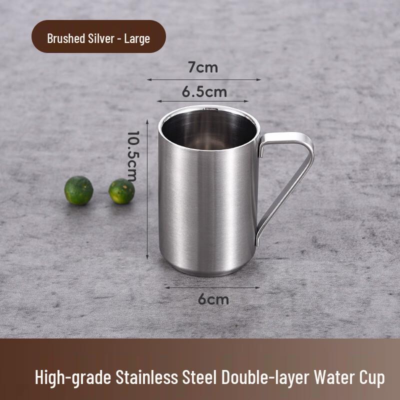 Stainless Steel Insulated Mug with Handle