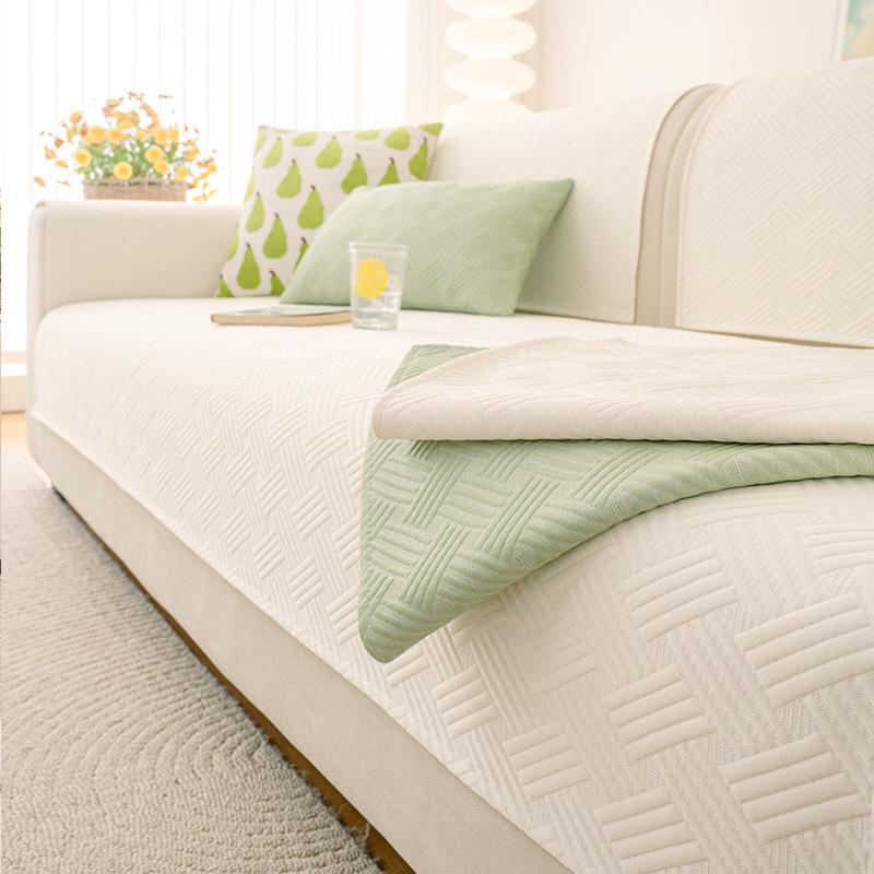 New Sofa Cushion Four Seasons Universal Simple Modern Seat Cushion Living Room Backrest Towel Leather Sofa Cover